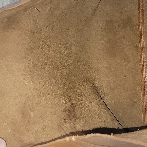 Large Madewell Tan Leather Tote Bag - Picture 13 of 15